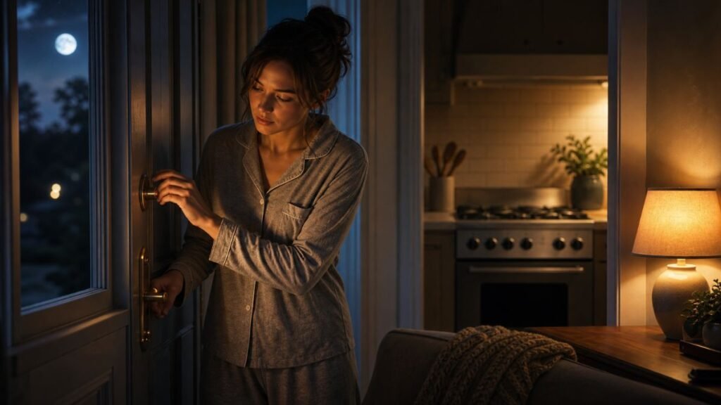 Psychology Says Double-Checking Doors And Gas Before Bed Is About Seeking Certainty